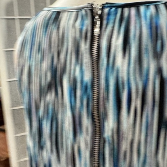 Liz Claiborne,Woman,Blouse+Pant Caprice Set,Blue-White,Sz M,Zip,Sleeveless.! - Picture 4 of 12